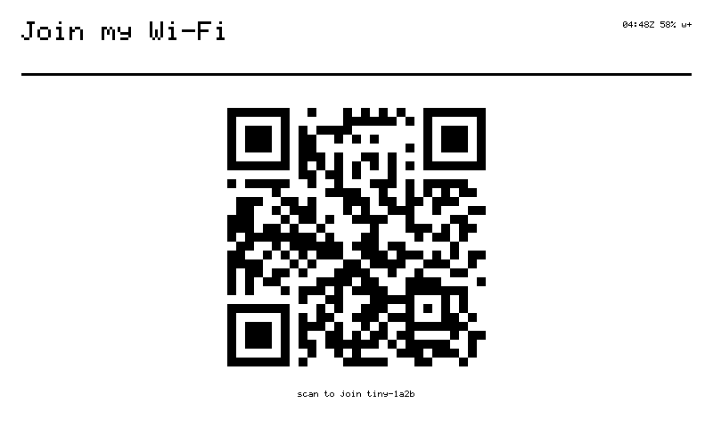 QR card