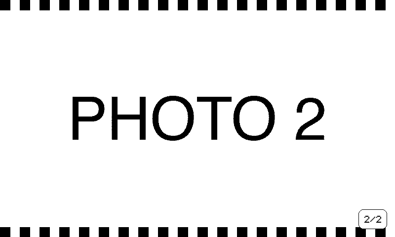 **gallery** — whatever is on the SD card, fullscreen.