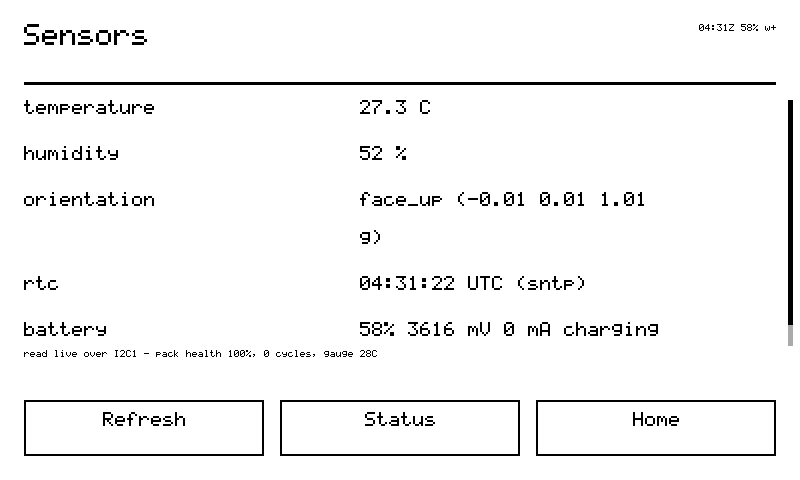 sensors page